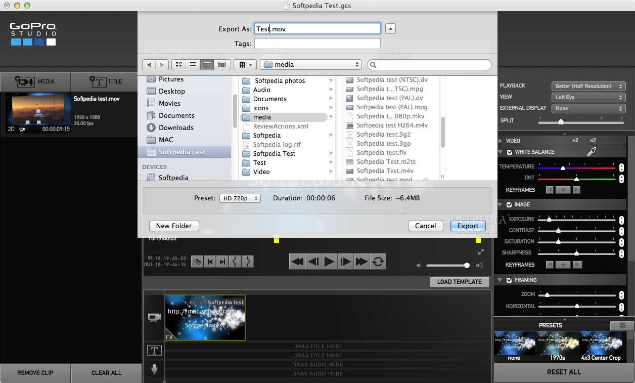Gopro studio download for mac